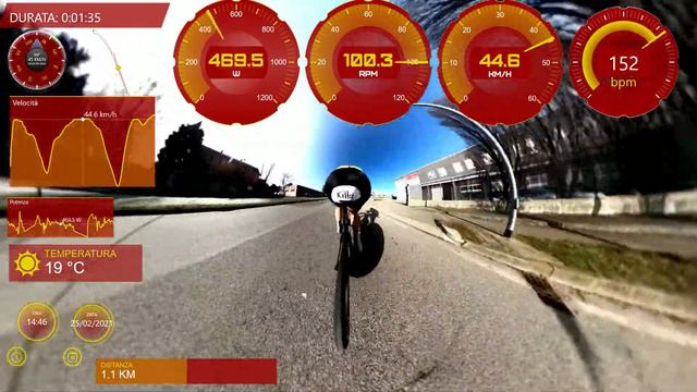 25/02/2021 giro 3 minuti e 9 secondi....40.11 kmh avg speed,temperatura aria 19,5 gradi смотреть онлайн