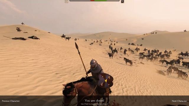 EPIC 1K HORSE ARCHERS DESERT BATTLE - Mount & Blade 2 Bannerlord смотреть онлайн