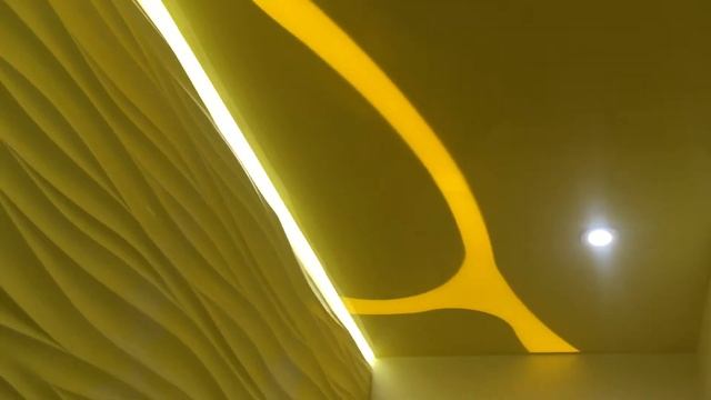 Натяжной потолок с скрытой подсветкой смотреть онлайн