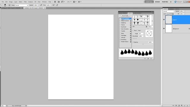 Advanced Custom Brushes - Photoshop смотреть онлайн