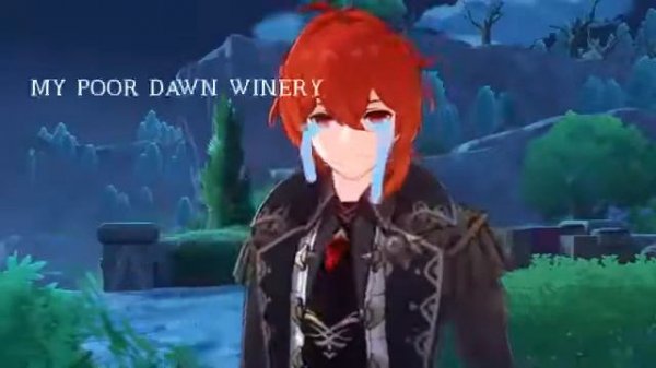 Klee BOMBS Dawn Winery. (Diluc CRIED)