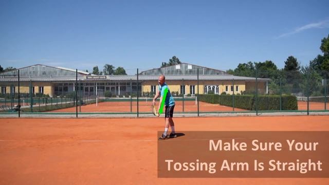 Tennis Serve Tip: Fix Your Toss смотреть онлайн