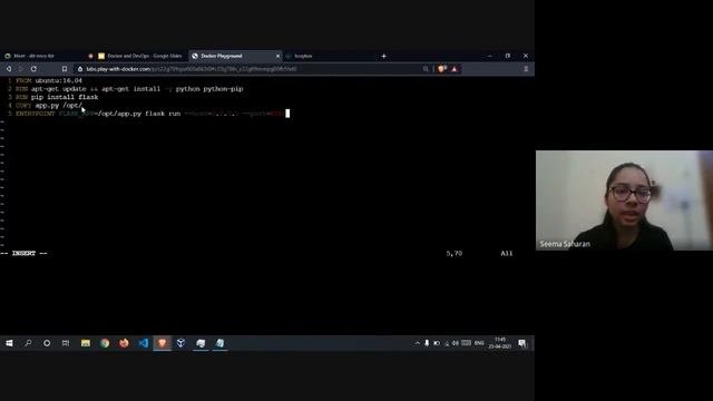 Intro to DevOps and Basics of Docker | Seema Saharan | IEI ADIT SB смотреть онлайн