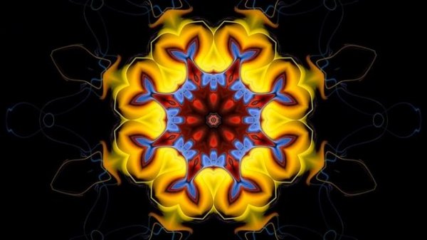 Калейдоскоп Kaleidoscope Visual Art, Kaleidoscope Calming Meditation ❊0004