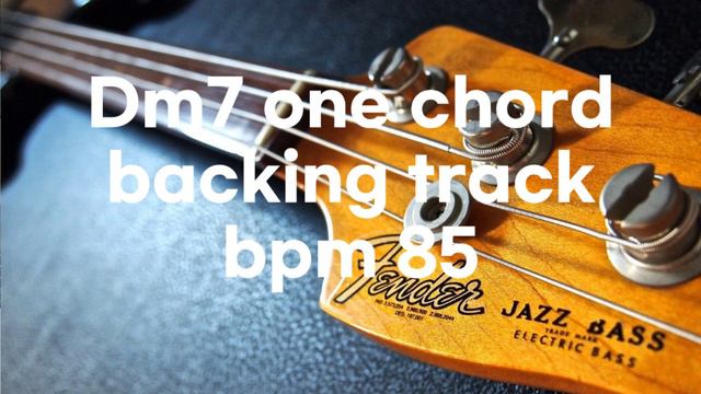Dm7 one chord backing track смотреть онлайн