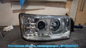 Замена линз Kamaz neo 2 на bi led линзы Statlight a4 с гарантией 2 года за 25000р под ключ ?