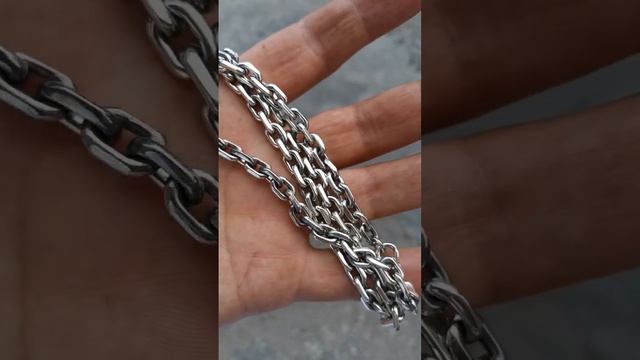 Мужская якорная цепь 150 гр, серебро 925 пробы смотреть онлайн
