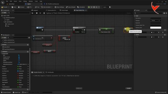 #ue5 Spline collision detection, character location detection and interaction - Subtitle смотреть онлайн