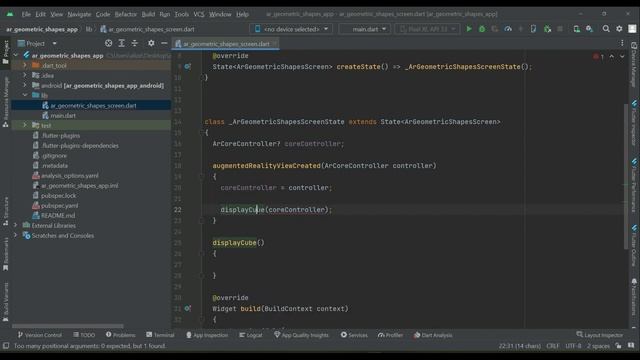 ARCore Flutter Tutorial | Sceneform Android Studio | AR Geometric Shapes App | arcore_flutter_plugi смотреть онлайн