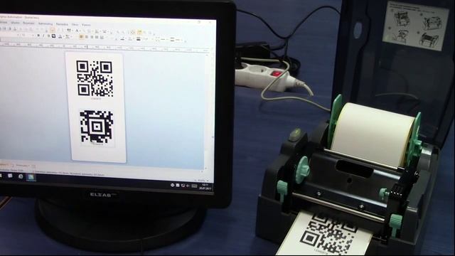 Настройка принтера этикеток GODEX G300.mp4