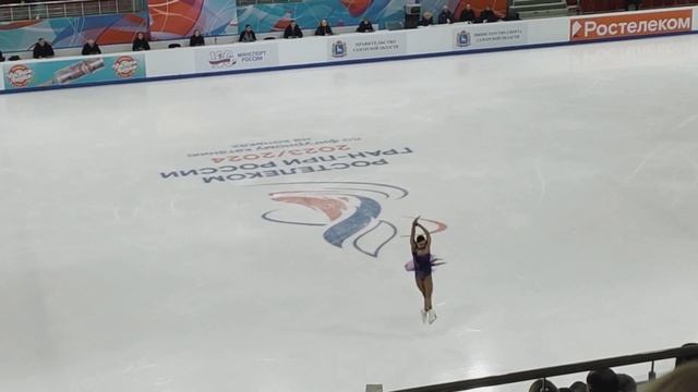 Гран - при России "Волжский пируэт" | женщины, мс, короткая программа смотреть онлайн