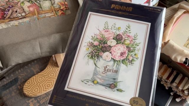 VLOG : вышивка. Продвигаем оленя, вышиваем кроликов ? смотреть онлайн