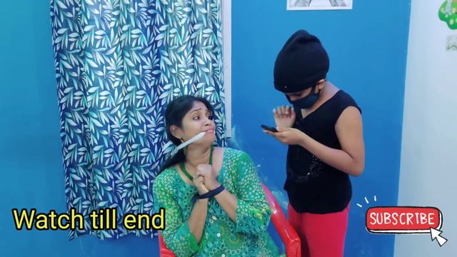 Kidnapper vs Husband | comedy video | Monika Prabhu смотреть онлайн