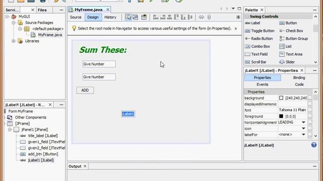 Netbeans Windows Builder (GUI) смотреть онлайн