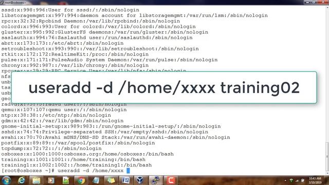 Adding local users in Linux смотреть онлайн
