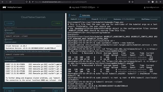 Cloud Native Essentials Lab Part 3 - Kubernetes & containerd смотреть онлайн
