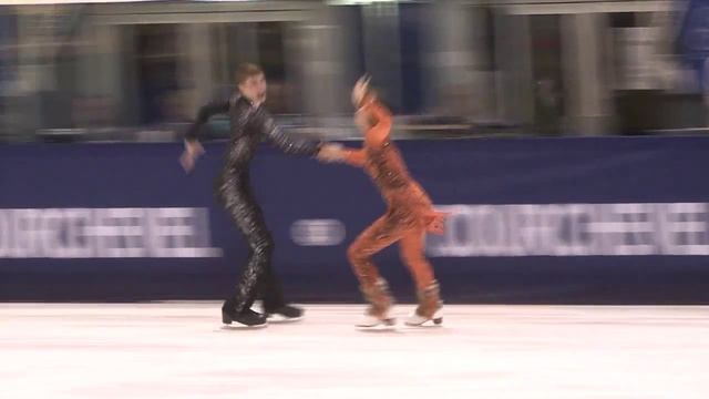 13 V. ZENKOVA / V. SINITSIN (RUS) - ISU JGP Courchevel Junior Ice Dance Free Dance смотреть онлайн