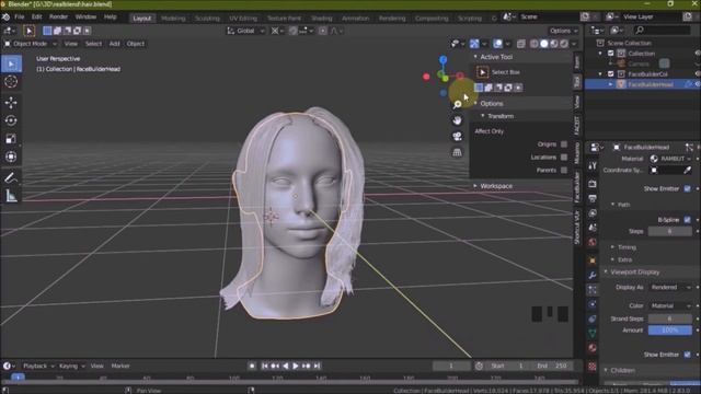 Blender- Hair tutorial смотреть онлайн