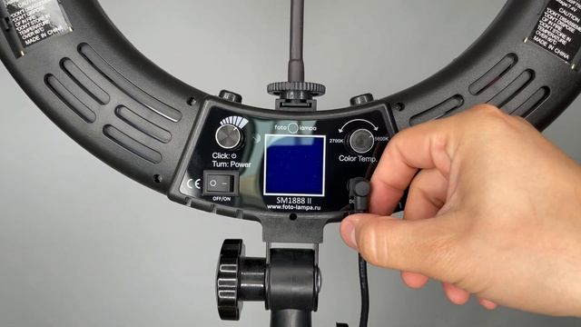 Обзор на профессиональную кольцевую лампу диаметром 45 см MAX PRO. смотреть онлайн