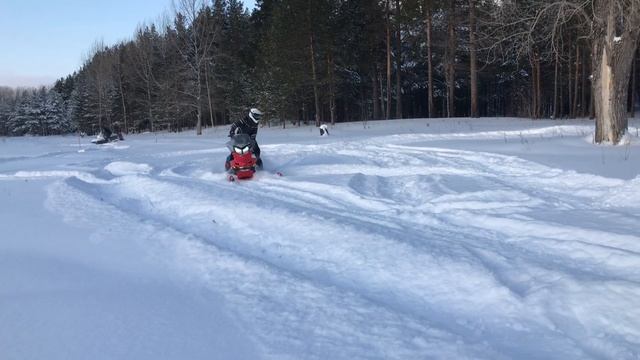 Снегоход Brp Lynx Xtrim SC 600 e-tec с гусеницей от Summit 154" смотреть онлайн