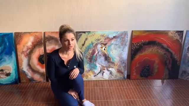 Отзыв ученицы Анны с курса по эпоксидной смоле "Resin Art" от школы Арт Лаб Онлайн смотреть онлайн
