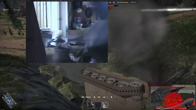 Warthunder - T-54 trolling E-100 смотреть онлайн