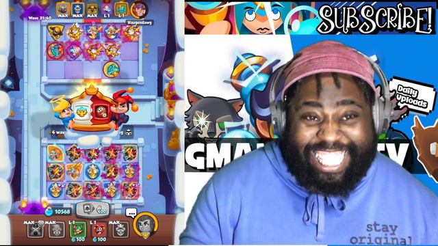 TRY THIS COMBO! FLOOR 8, 9,10 DUNGEONS! RUSH ROYALE смотреть онлайн