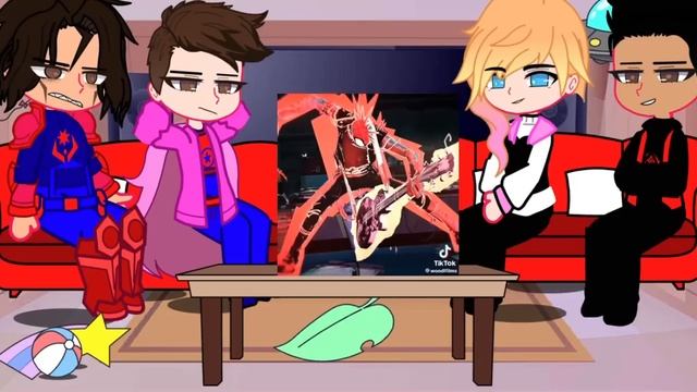 Spider-Verse Reacts To Miles Morales |1/?| ||Across The Spider-Verse|| смотреть онлайн