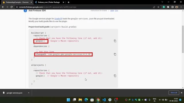 New Flutter + Firebase Course 2022 {PART 1} - Firebase Setup to Flutter application. смотреть онлайн