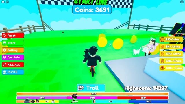CAIR NA RAMPA COM O MONOCICLO | Roblox - Unicycle Down a Hill смотреть онлайн