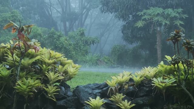 Rain Sounds And Forest Sounds - Relaxing Sleep