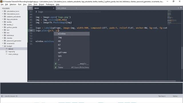 Build Your Own Budgeting App with Python: Python project смотреть онлайн