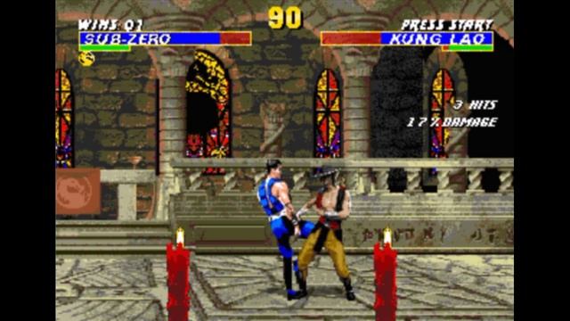 Sega Mega Drive 2 (Smd) 16-bit Mortal Kombat 3 Башня NOVICE