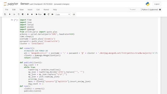 Arduino Nodered Mongodb Py смотреть онлайн
