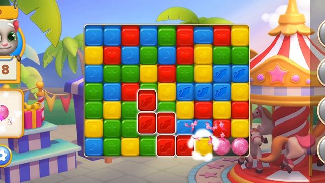 Talking Tom Fun Fair Gameplay Walkthrough Part 2 [Android IOS] смотреть онлайн