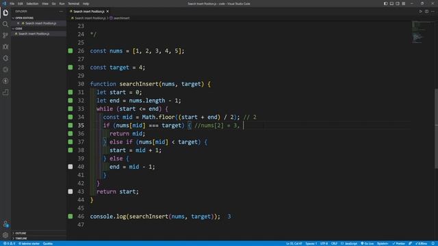 Daily JavaScript Problem Solving - Day 11 || Search Insert Position || Leetcode 35 смотреть онлайн