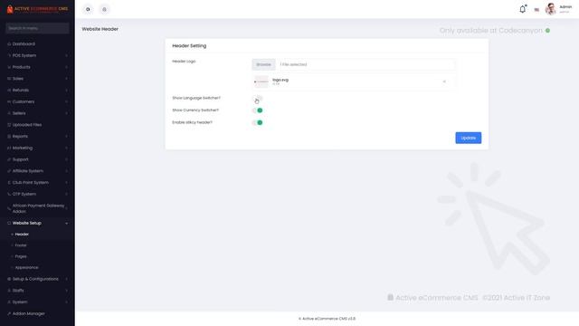 How to Set Up the Header Part | Active eCommerce CMS | Best Multi Vendor Marketplace Script смотреть онлайн
