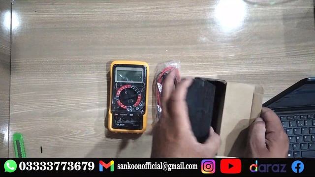 TOLSEN DIGITAL MULTIMETER - 38031 смотреть онлайн