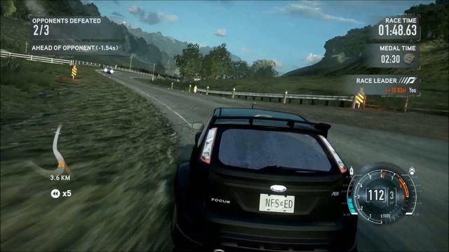 NFS The Run - Ford Focus RS "NFS Edition" смотреть онлайн