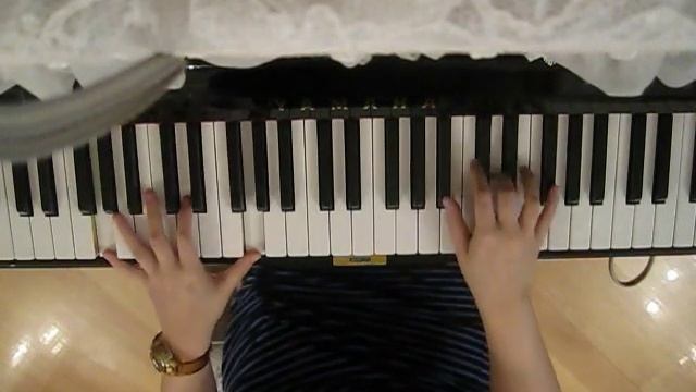 Hiiro no Kakera piano tutorial смотреть онлайн