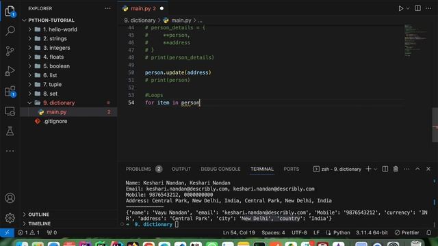 14. Python Dictionary Data Type - Python Tutorial for Absolute Beginners смотреть онлайн