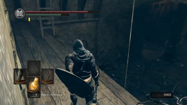 Прохождение Dark Souls Remastered #18 - Сэр Арториас и Великий Манус смотреть онлайн