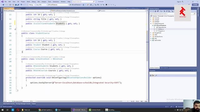 EntityFramework Core 5, New Features : Many To Many Relationship смотреть онлайн