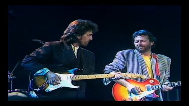 George Harrison & Eric Clapton - While My Guitar Gently Weeps смотреть онлайн