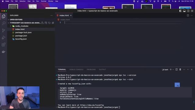 TypeScript do Básico ao Avançado - Dois Projetos FullStack com ReactJs, NodeJs, MySql e Docker. смотреть онлайн