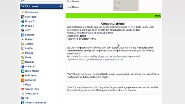 WordPress Step by Step, Step 2: Installing WordPress смотреть онлайн