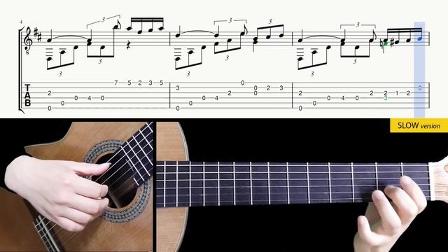 Rhapsody on a Theme of Paganini - Guitar Lesson + TAB смотреть онлайн