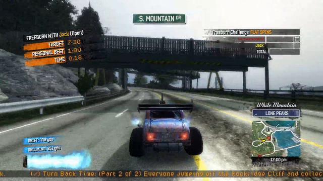 Burnout Paradise PC - Turn Back Time 34.27 Run (2000 Degrees) смотреть онлайн