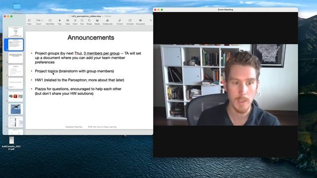 L3.0 Perceptron Lecture Overview смотреть онлайн