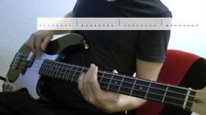Linkin Park - What I've done [Bass Cover with Tabs]